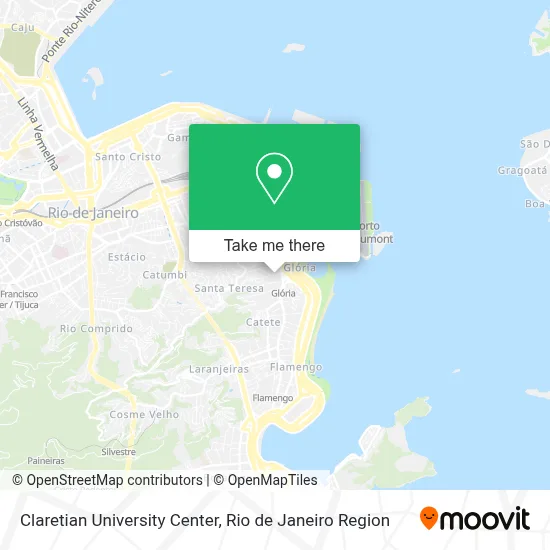Claretian University Center map