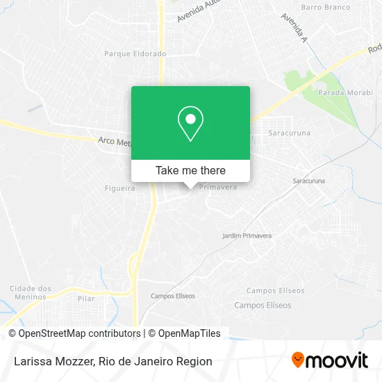 Larissa Mozzer map