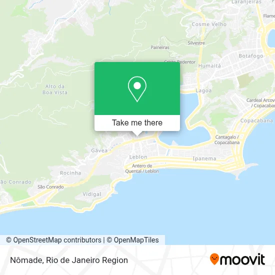 Nômade map