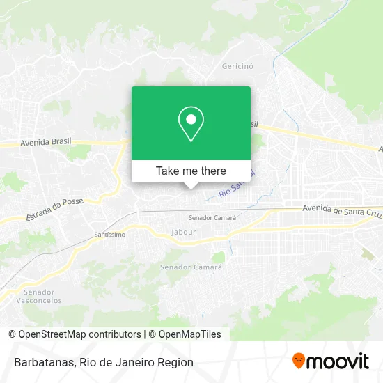 Barbatanas map