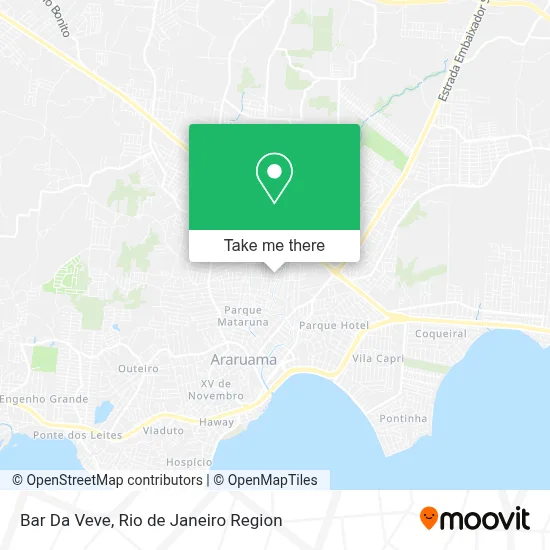 Bar Da Veve map