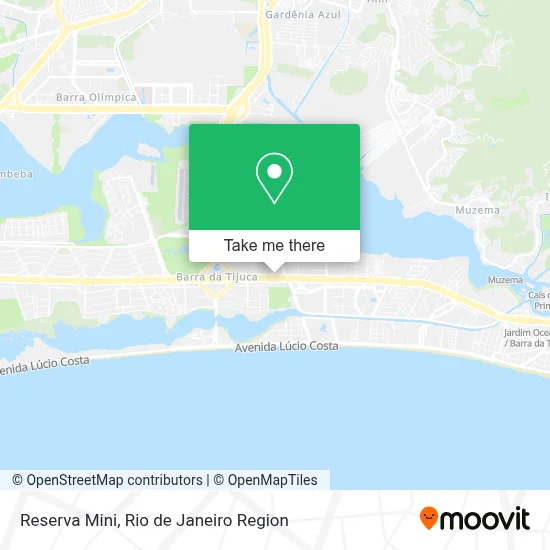 Reserva Mini map