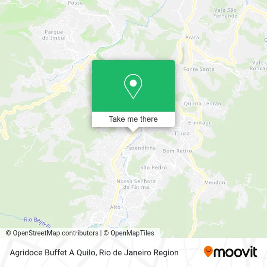 Agridoce Buffet A Quilo map
