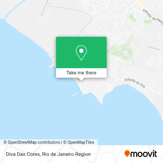 Diva Das Cores map