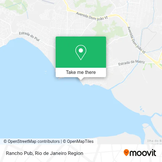 Rancho Pub map