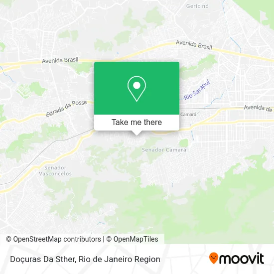 Doçuras Da Sther map