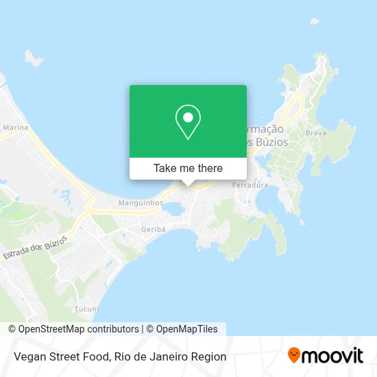 Vegan Street Food map