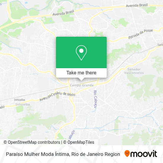 Paraíso Mulher Moda Íntima map