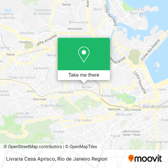 Livraria Casa Aprisco map