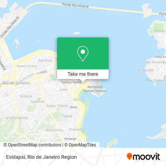 Evidapsi map
