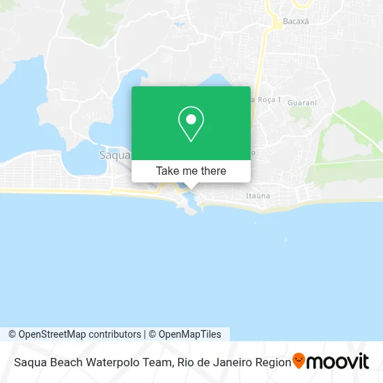 Saqua Beach Waterpolo Team map