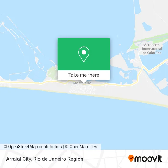 Arraial City map