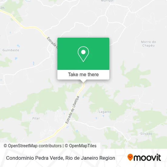 Condomínio Pedra Verde map