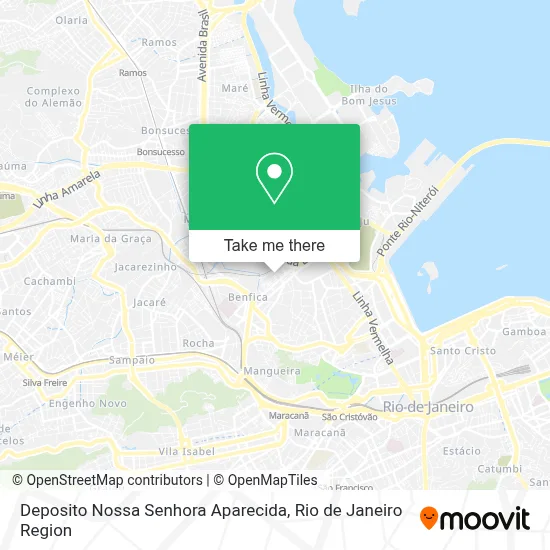 Deposito Nossa Senhora Aparecida map