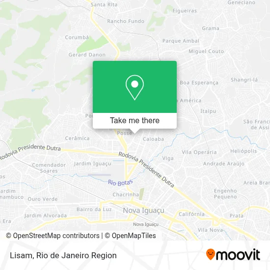 Lisam map