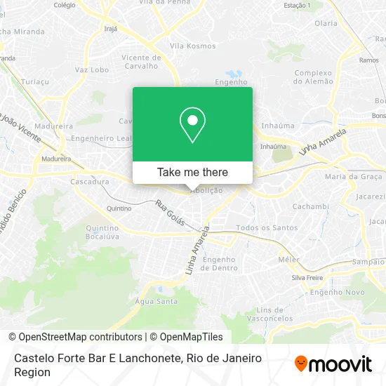 Castelo Forte Bar E Lanchonete map