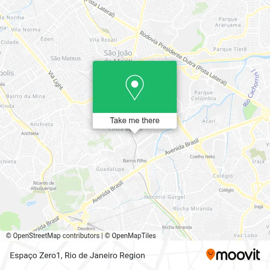 Espaço Zero1 map