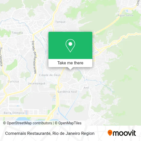 Comemais Restaurante map