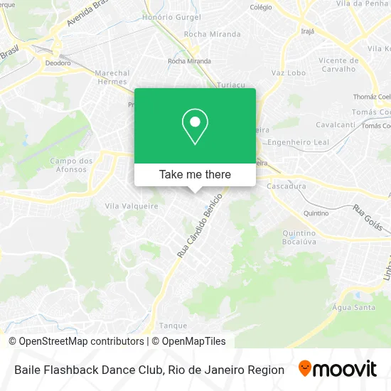 Baile Flashback Dance Club map