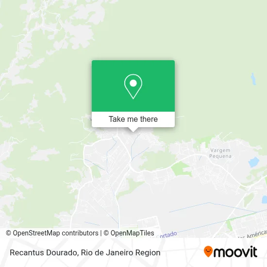 Recantus Dourado map