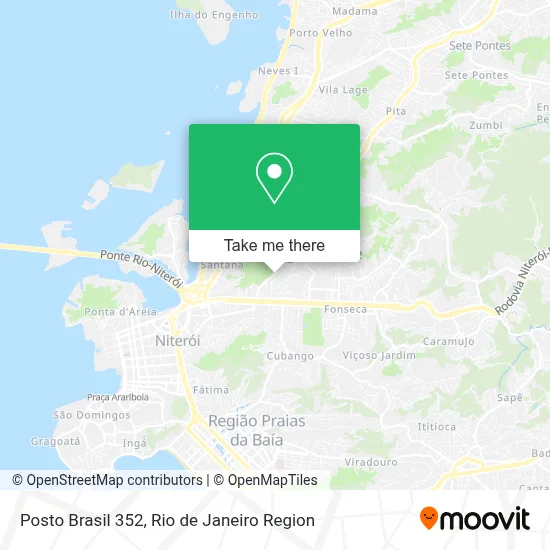 Posto Brasil 352 map