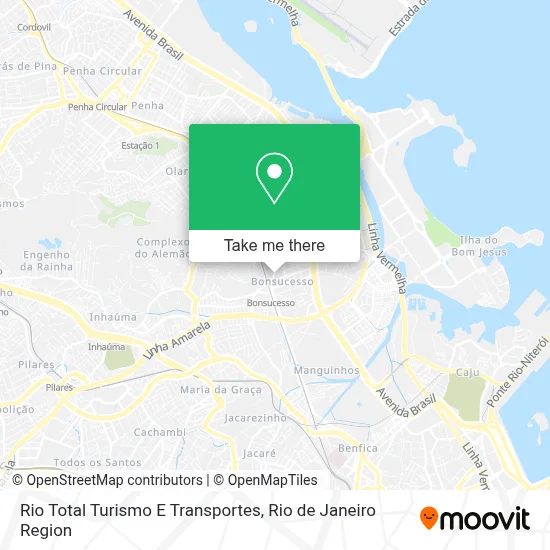 Rio Total Turismo E Transportes map