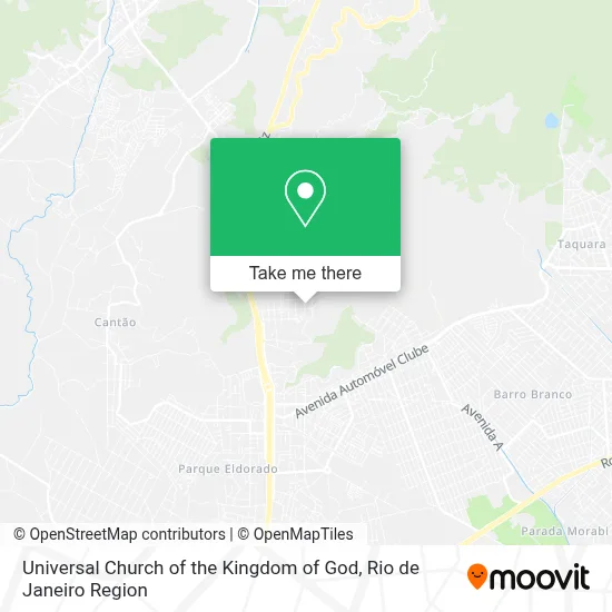 Igreja Universal Do Reino De Deus map