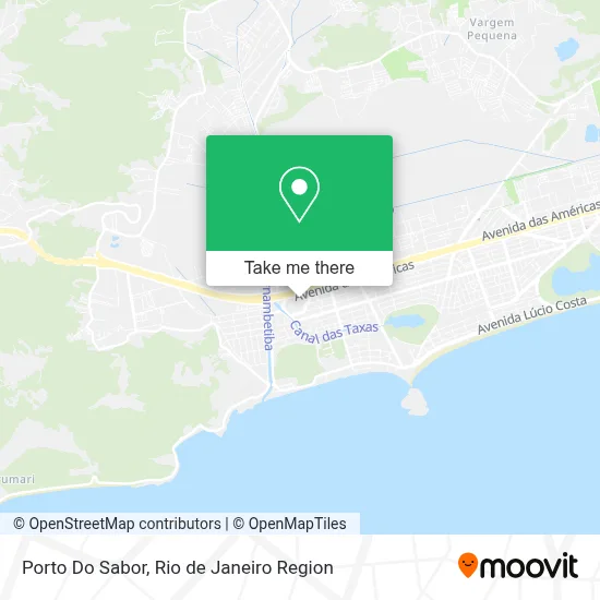Porto Do Sabor map