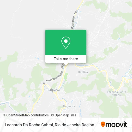 Leonardo Da Rocha Cabral map