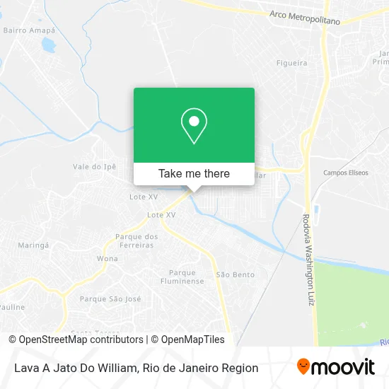 Lava A Jato Do William map