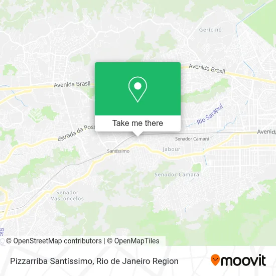 Pizzarriba Santíssimo map