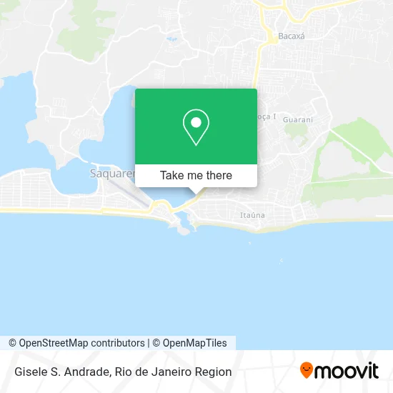 Gisele S. Andrade map