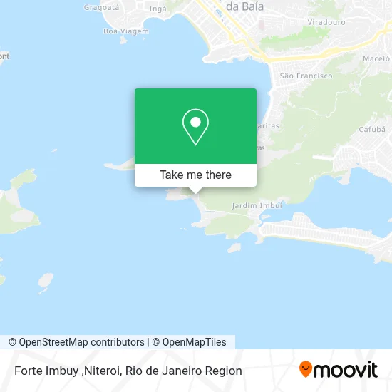 Forte Imbuy ,Niteroi map