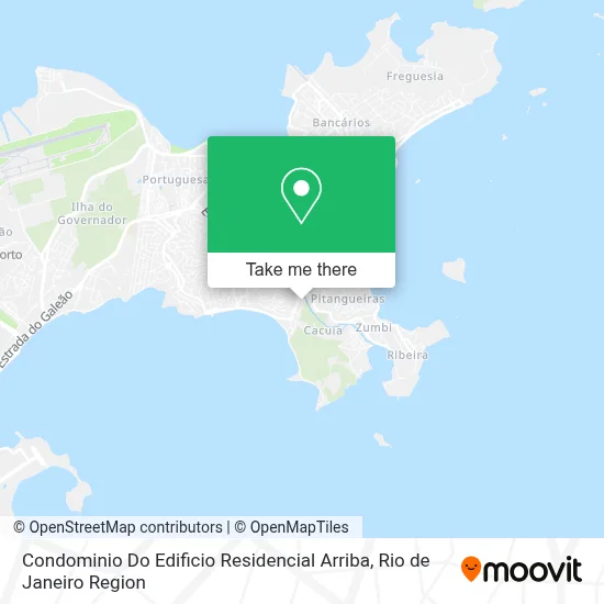 Condominio Do Edificio Residencial Arriba map
