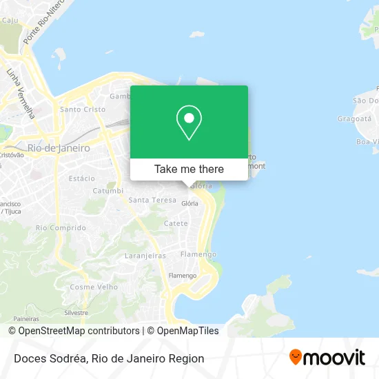 Doces Sodréa map