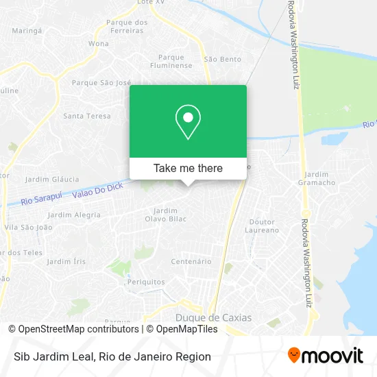 Sib Jardim Leal map
