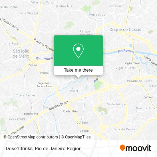 Dose1drinks map