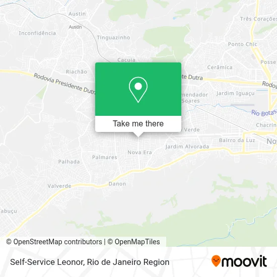Self-Service Leonor map