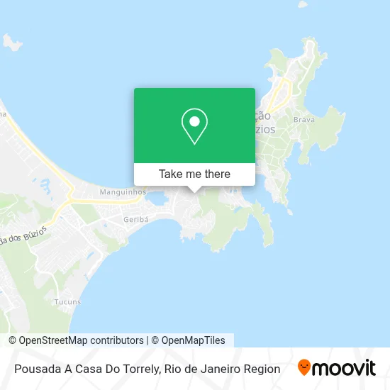 Pousada A Casa Do Torrely map