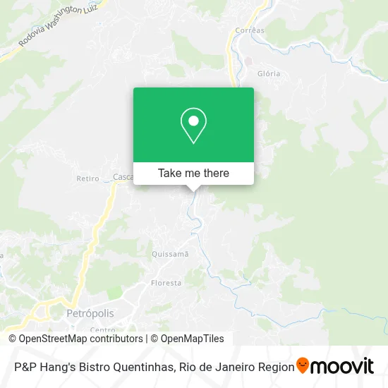 P&P Hang's Bistro Quentinhas map