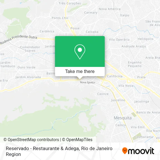 Reservado - Restaurante & Adega map