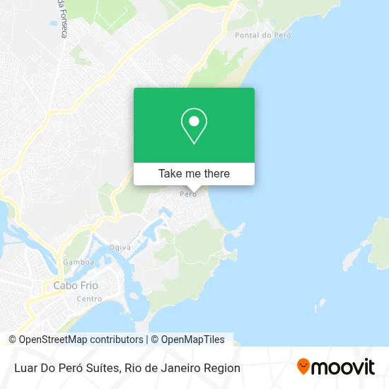Luar Do Peró Suítes map
