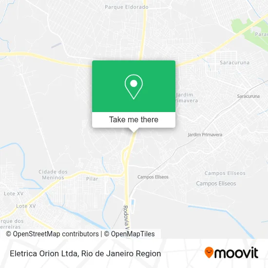 Eletrica Orion Ltda map