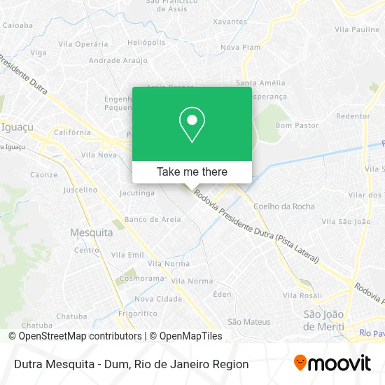 Dutra Mesquita - Dum map