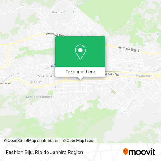 Fashion Biju map