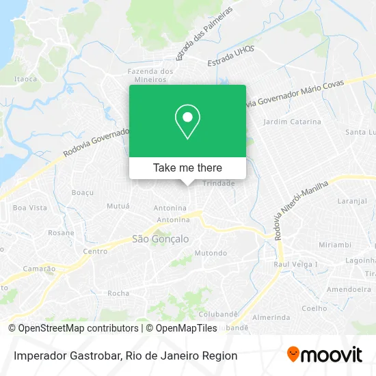 Imperador Gastrobar map