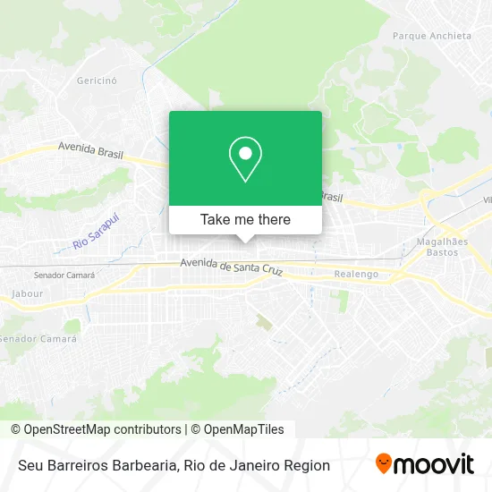 Seu Barreiros Barbearia map