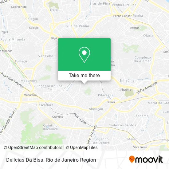 Delícias Da Bisa map