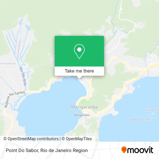 Point Do Sabor map