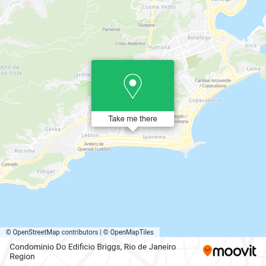 Condominio Do Edificio Briggs map